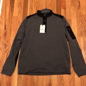 UNTUCKit NEW 3 Button Sweater/Shirt. NWT